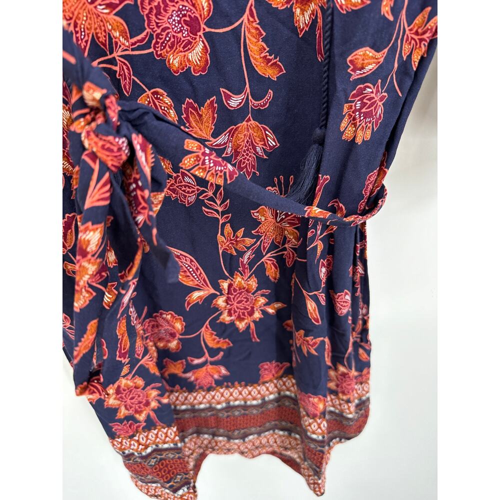 Beach Lunch Lounge‎ Women Summer Dress Size XS Floral Boho Belted Vaca Resort - Picture 4 of 8
